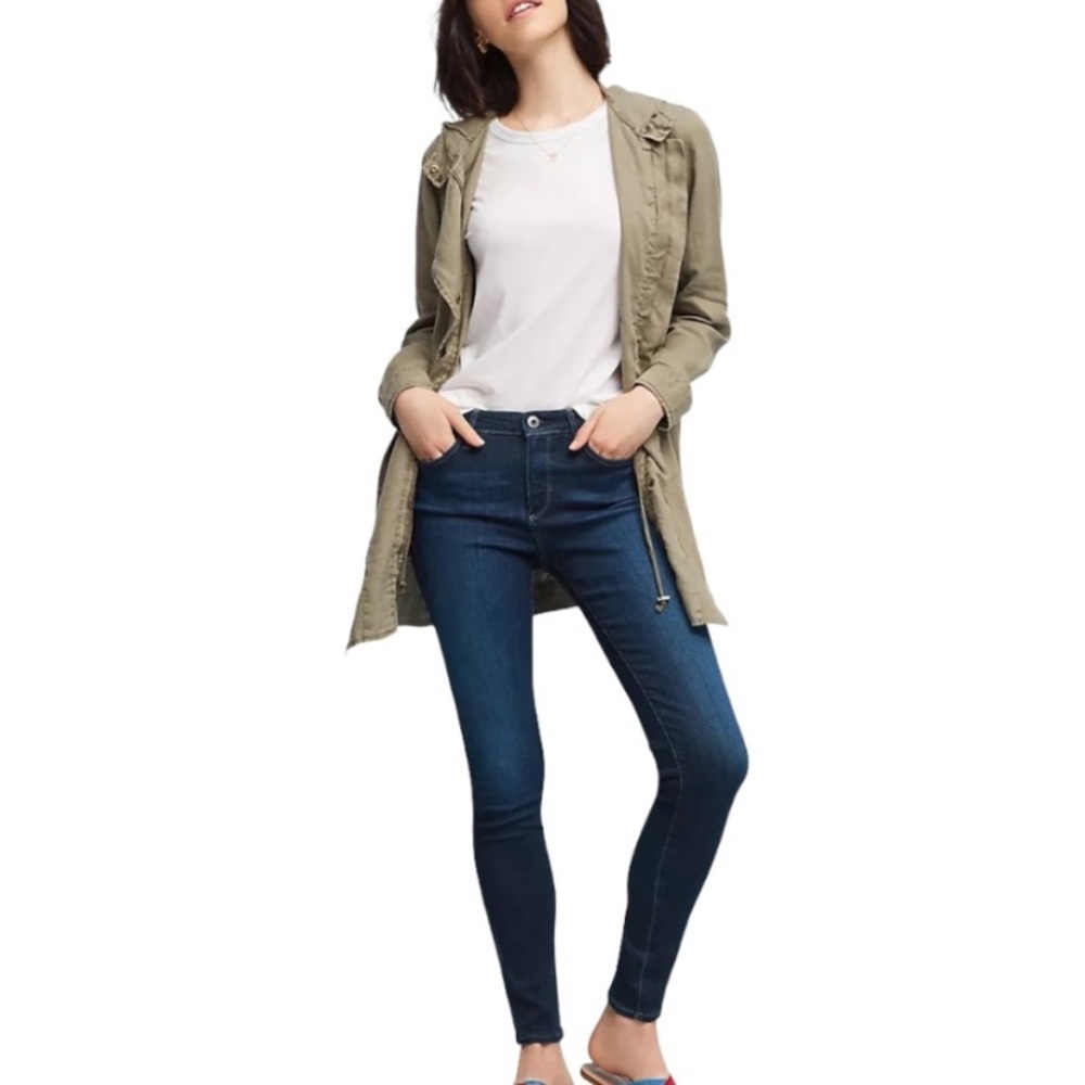 AG The Abbey Mid-Rise Super Skinny Jeans